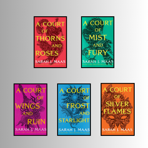 A Court of Thorns and Roses (5 Book series) by Sarah J. Maas (Author)